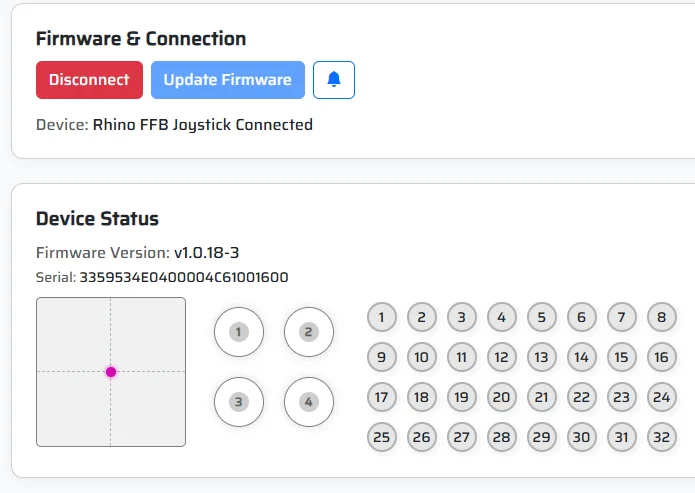 The Rhino WebUSB Interface